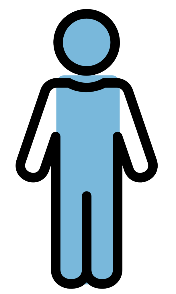 Whole-body complete icon